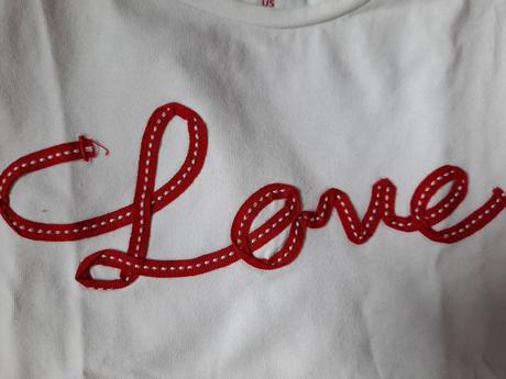 Tričko love, f&f,128