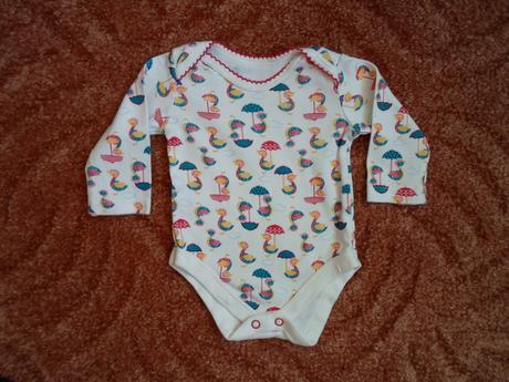 Bílé body dlouhý rukáv, tu,56