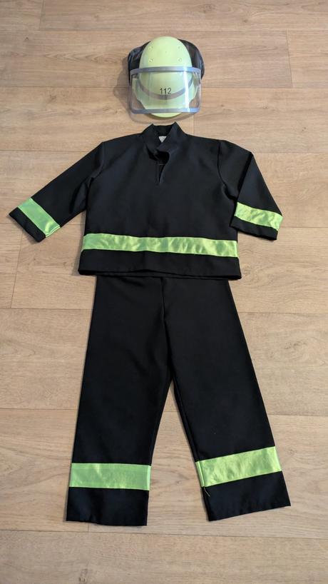 Karnevalový kostým hasič, záchranář 5 - 6 let, 