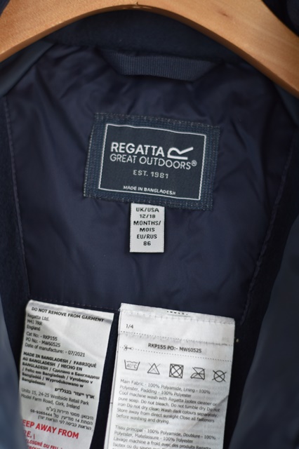 Kombinéza vel. 12 - 18 m, regatta,86