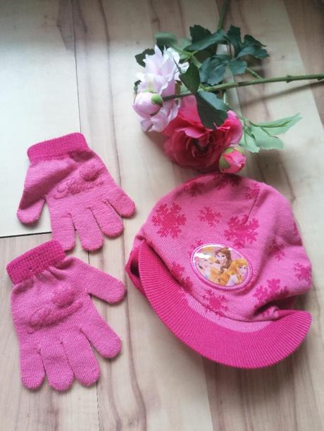 Set čepice a rukavice, disney,98