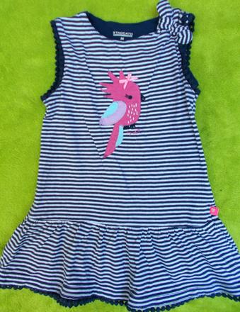 Letní šaty s papouškem, staccato,86