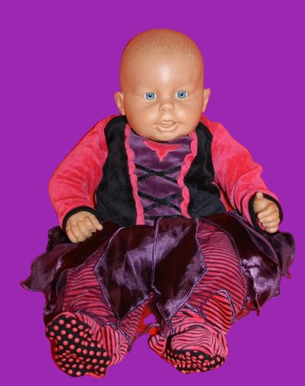 Karnevalový kostým overal pro čarodějnici,