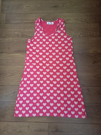 Šaty se srdíčky, bonprix,152