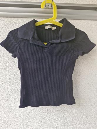 Crop top s límečkem, c&a,134