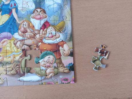 Puzzle sněhurka a sedm trpaslíků, 