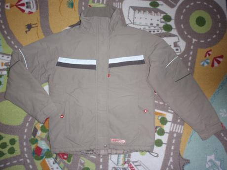 Bunda-bundička zimní béžová vel.s-m-38, sam73,m