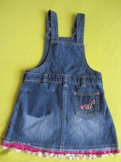 Riflová sukýnka s lacem., kiki&koko,110