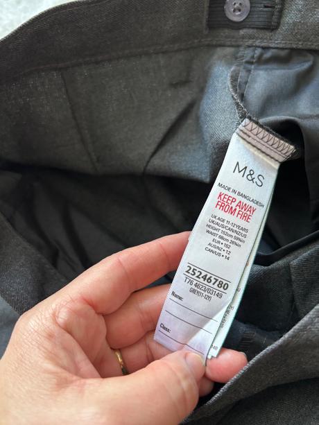 Kalhoty společenské chlapecké - v.11/12 let, marks & spencer,152