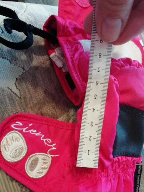 Rukavice nošené značkové- ziener 2-3roky, 74