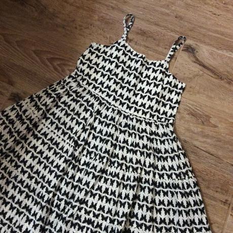 Dlouhé bavlněné motýlkové šaty, matalan,128