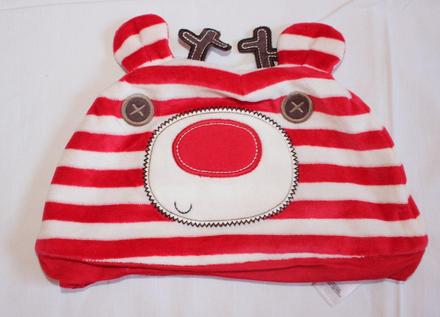 Ag18. sametová čepice 1-1,5 let, tu,86