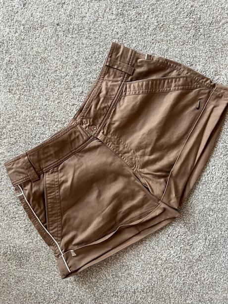 Hnědé dámské kraťásky zn.nike, nike,40