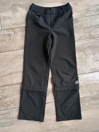 Slabé softshellové kalhoty alpine pro, vel.140/146, alpine pro,140