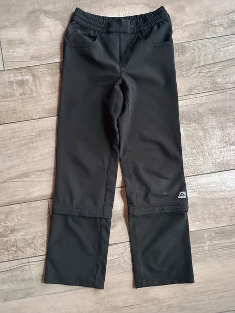 Slabé softshellové kalhoty alpine pro, vel.140/146, alpine pro,140