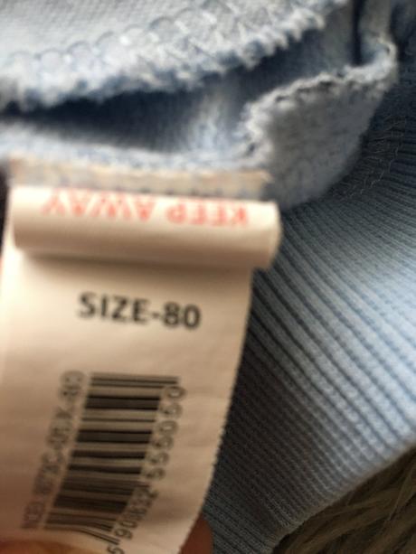 Mikina zn fox&bunny sinsay vel.80, sinsay,80