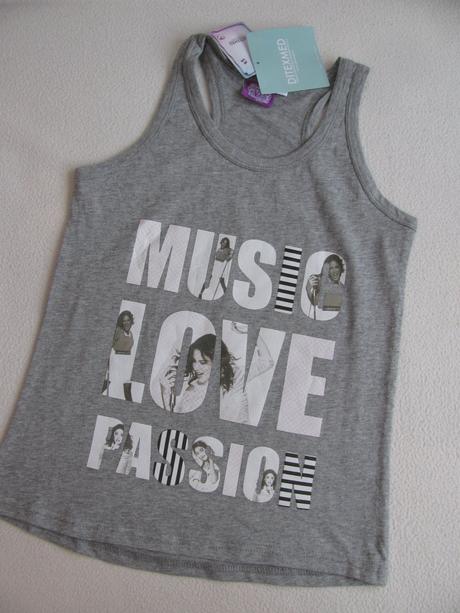 Letní triko bez rukávů-violetta, disney,128