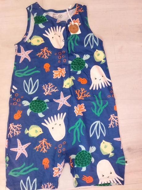 Letní overal s mořský svět 104 lindex, lindex,104