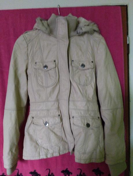 Zimní kožená bunda, m