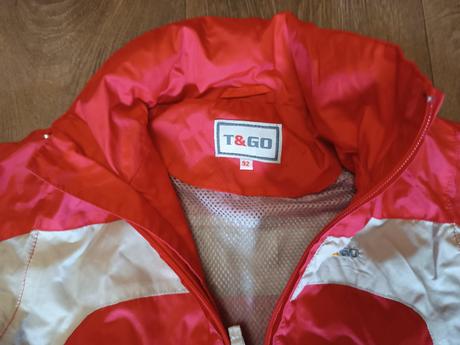 Jarní bunda t&go s kapucí, vel. 92, t&go,92