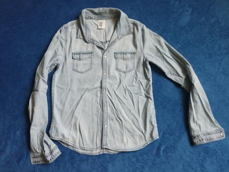 Košile 14-15let, denim,170