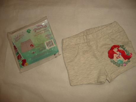 Kraťasy šortky disney ariel mořská 98/104, disney,98 / 104