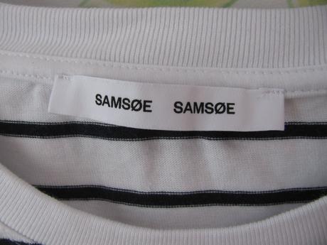 Dámské bílé bavlněné tričko samsøe samsøe, l