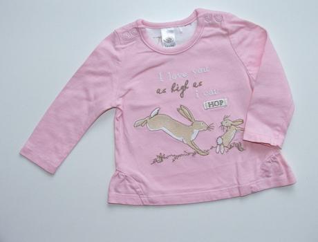 K929 tričko s králíčky vel. 68, tu,68