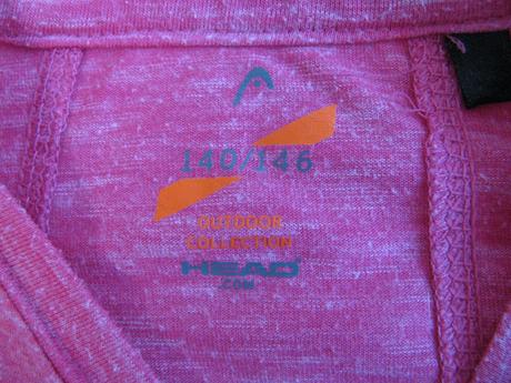 Funkční růžové tričko head, 146