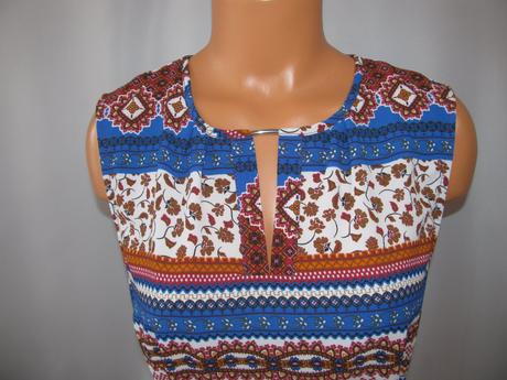 Dámské lehké barevné letní šaty-peacocks, 40