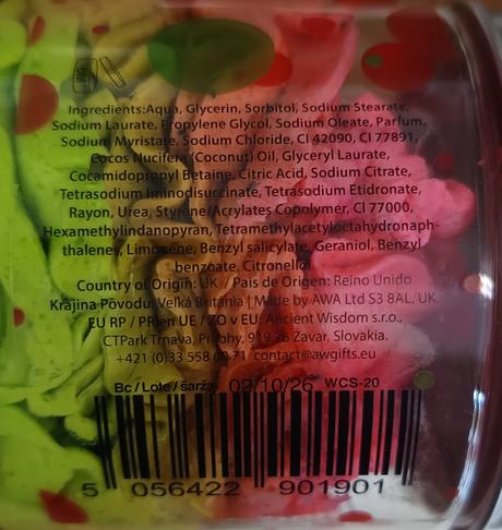 Šlehané mýdlo - vodní meloun 120g,