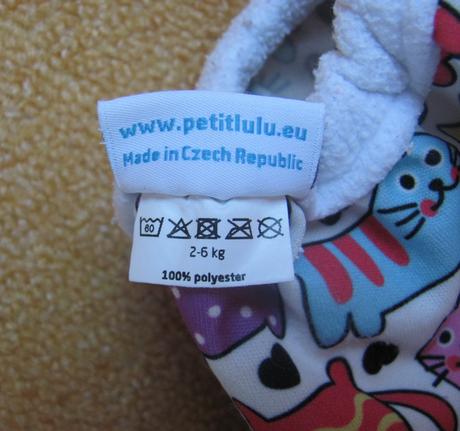 Plenkové kalhotky, petit lulu,2 kg - 6 kg
