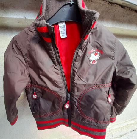 Bomber hello kitty hm 2-3 roky, h&m,98