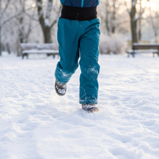 Zimní kalhoty s medvídkovou podšívkou, 80 - 152