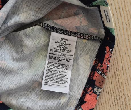 Tričko vel. 2 roky, gap,92