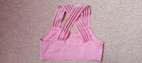 Růžové bolérko - podprsenka vel."s/m", s