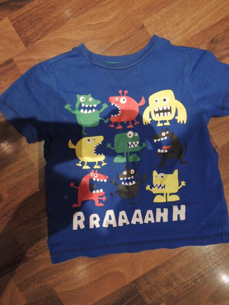 Tričko s příšerkami, f&f,92