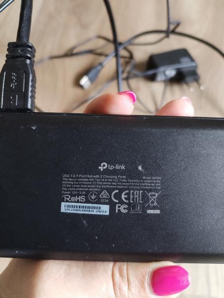 Usb hub se 7 vstupy zánovní stav, 