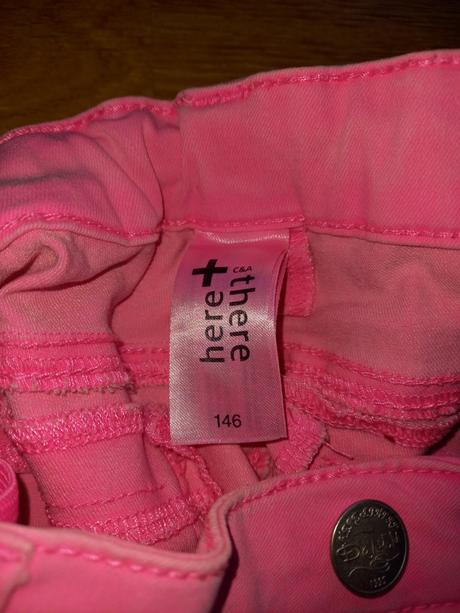 Ružové elastické kraťasy, c&a,146