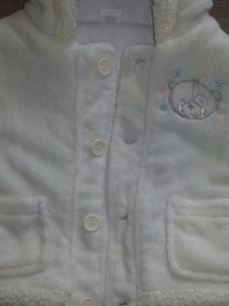 Zimní kabátek s kapucí, f&f,80