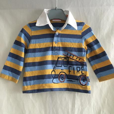 Vel. 68 proužkovaná polokošile, 68