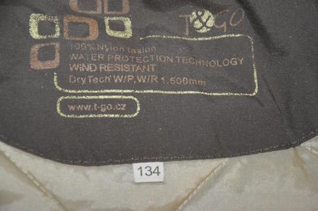 128 zimní lyžařská bunda oteplené kalhoty, 128