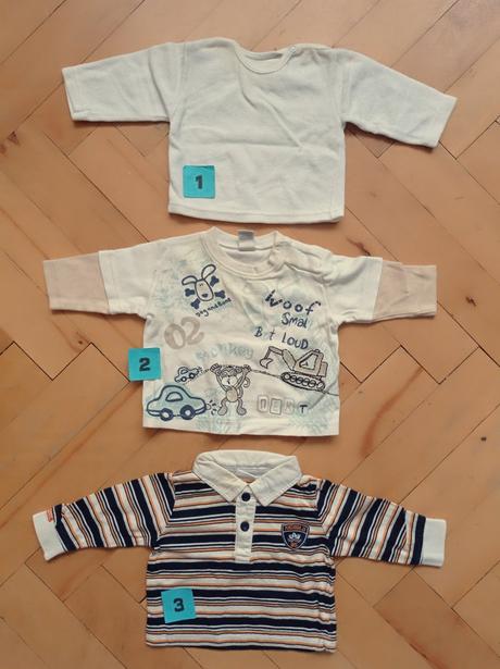 Triko dlouhý rukáv 62, next,62