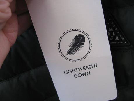 Přechodová péřová bunda s kapucí maloja, xl