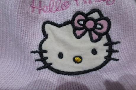 Kulíšek hallo kitty a rukavičky, h&m,74