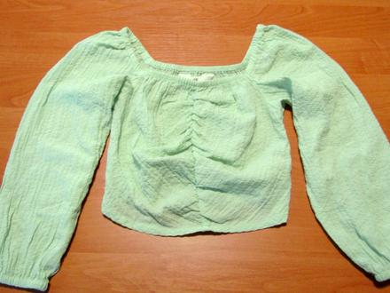 Dívčí tunika do pasu vel 128-134, h&m,134