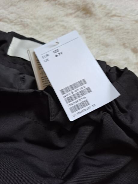 Softshellové kalhoty vel. 122 vysokánepromokavost, h&m,122