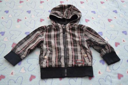 Oboustranná bundička, větrovka, mikinka, 92
