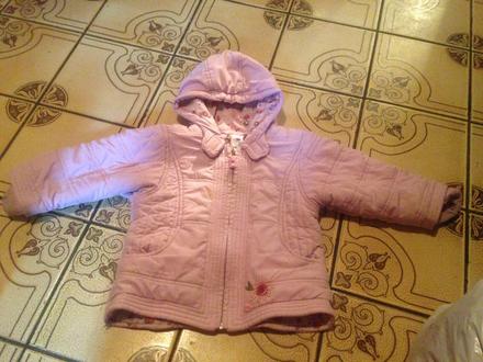 Dívčí bunda květy, baby club,80