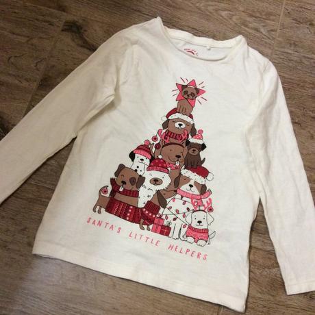 Vánoční tričko s pejsky, 110